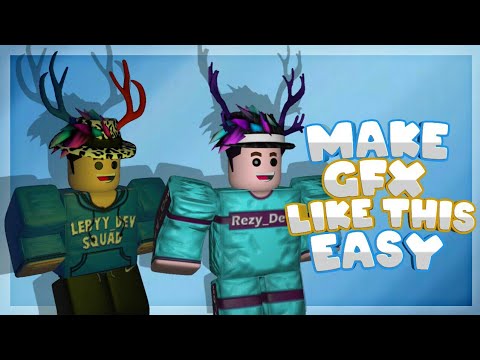 How To Make Roblox Gfx In Blender 2 81 Roblox Tutorial Roblox